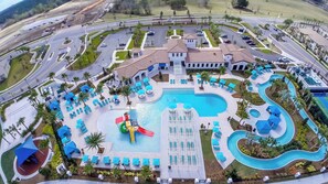 Et oppvarmet basseng