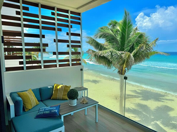 Exclusive Penthouse, 2 Bedrooms, 2 Bathrooms, Sea Facing | Terrace/patio - Silver Reef Residencies (North Side)