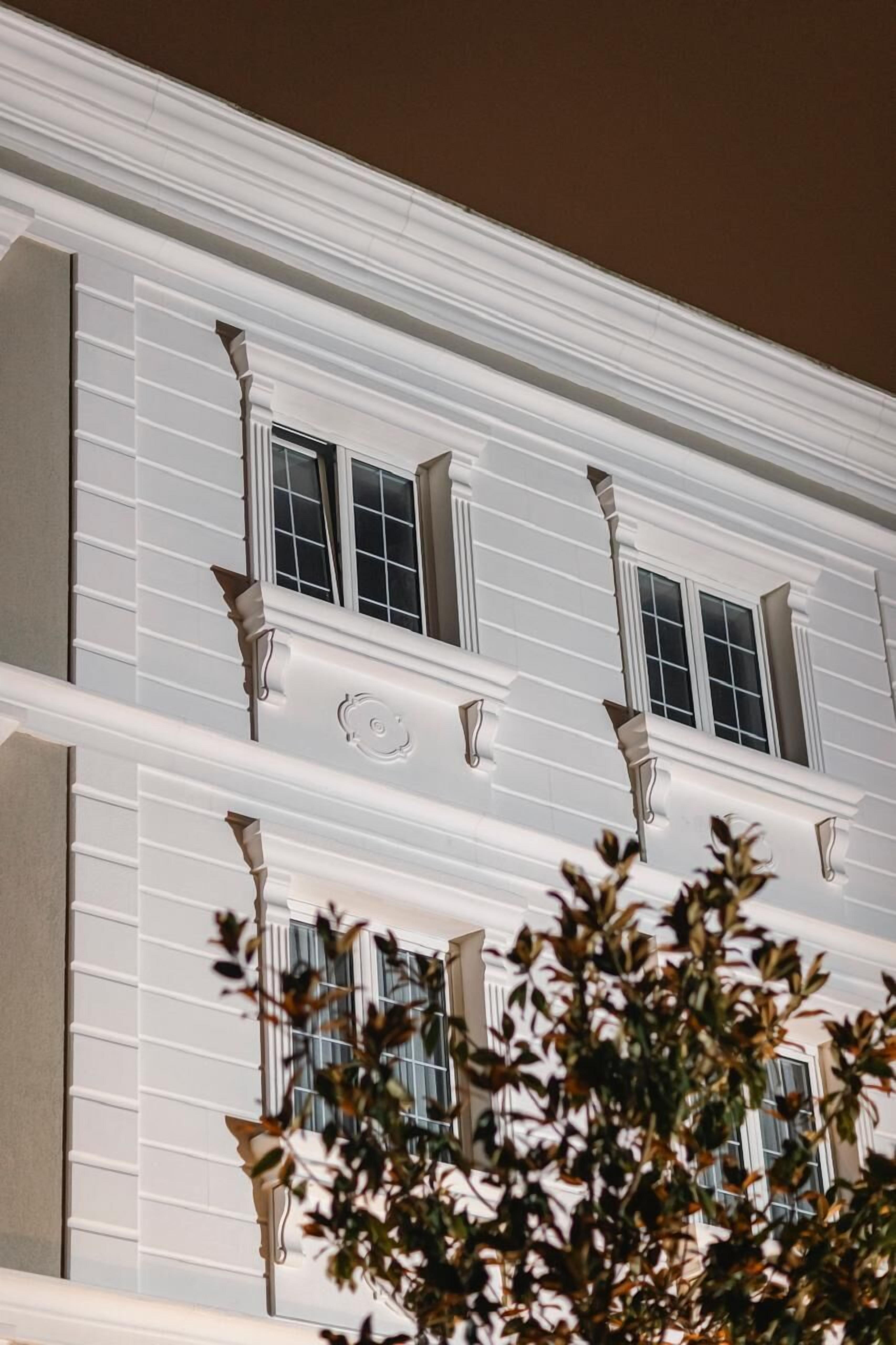 Façade de l’hébergement