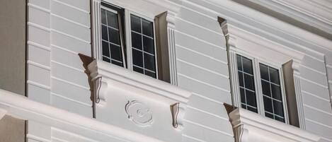 Façade de l’hébergement