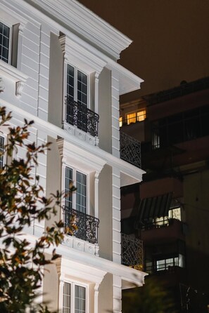 Façade de l’hébergement