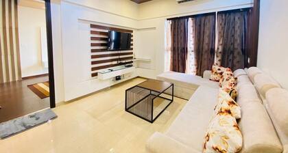 Luxury 22nd-Floor Studio with Golf, River & Skyline Views in Pune