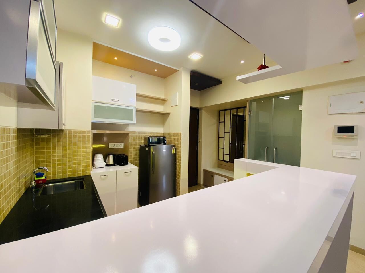 電子レンジ、オーブン、コンロ