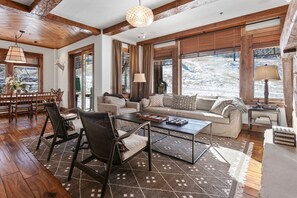 TV, fireplace - NEW! Grand Lodge - Four Bedroom #306 - Ski-in/ski-out (Park City)