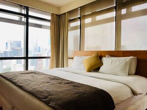 Chambre Standard, 1 chambre, salle de bains privée, vue piscine | Équipements de la chambre