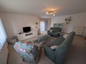 Smart TV - Family-friendly vacation home Bornholzweg in Quedlinburg - 157 sqm (Quedlinburg)