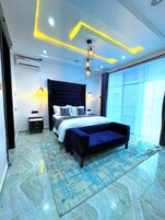 Family Villa, Kitchen, Garden Area | 4 bedrooms, iron/ironing board, free WiFi