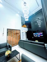 Family Villa, Kitchen, Garden Area | Living area