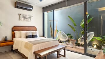 Design Studio, Patio, Ground Floor | Premium bedding, pillow-top beds, in-room safe, individually decorated