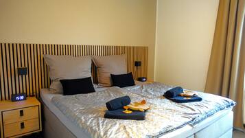 1 Schlafzimmer, Bügeleisen/Bügelbrett, kostenloses WLAN, Bettwäsche