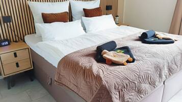 1 Schlafzimmer, Bügeleisen/Bügelbrett, kostenloses WLAN, Bettwäsche