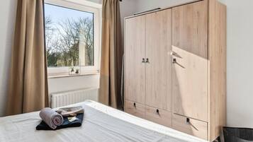 1 Schlafzimmer, Bügeleisen/Bügelbrett, kostenloses WLAN, Bettwäsche