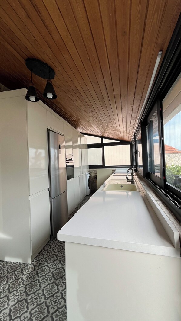 Design Villa, 2 Double Beds | Private kitchen - Sisu Alacati (Cesme)