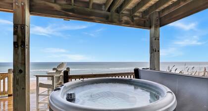 Beachfront, HotTub, Elevator, Hammocks, Pet & Familly Friendly