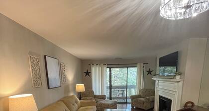 Charming 1-bedroom condo in delightful Creve Coeur with WiFi, AC