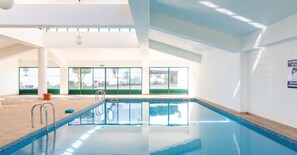 Indoor pool, a heated pool