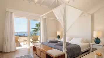 Villa Deluxe, 3 habitaciones, alberca privada, vista al mar | Vista desde la habitación