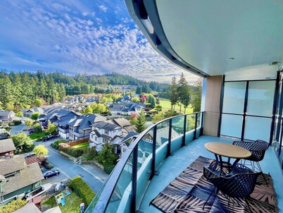 Resort living with stunning views of mountains and forests 