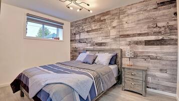 2 chambres, fer et planche Ă repasser, Wi-Fi, draps fournis