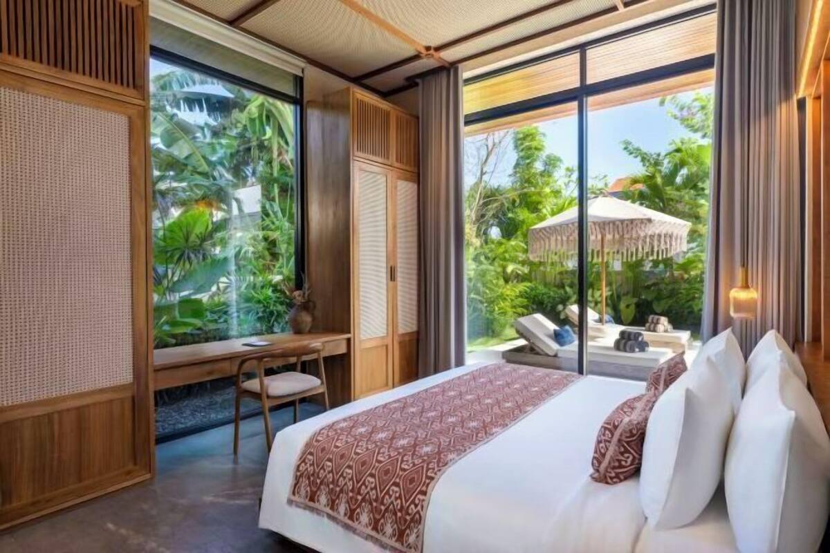3 chambres, draps italiens Frette, literie de qualité supérieure