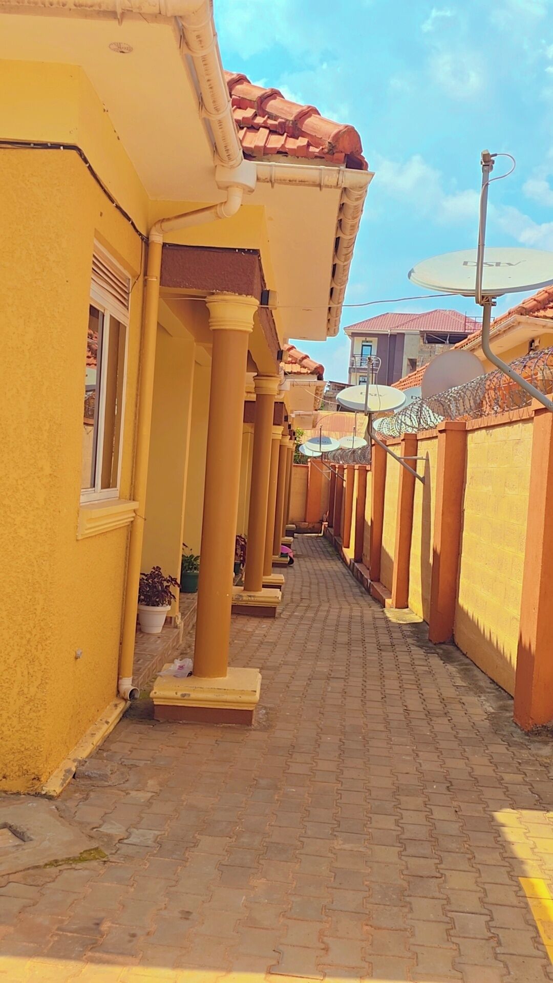 Enceinte de l’hébergement