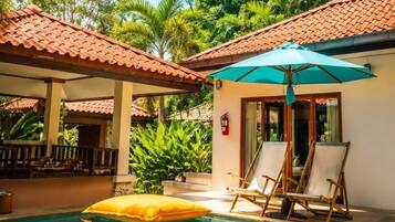 Luxury Suite, Pool View | View from room