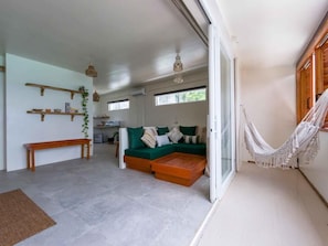 Deluxe Room, Balcony, Beach View | Living area - Payapa El Nido (El Nido)