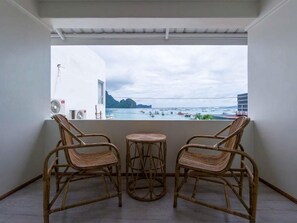 Premium Room, Balcony, Beach View | Balcony view - Payapa El Nido (El Nido)