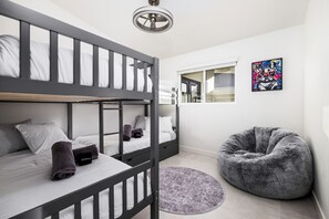 Desk, iron/ironing board, free WiFi, bed sheets
