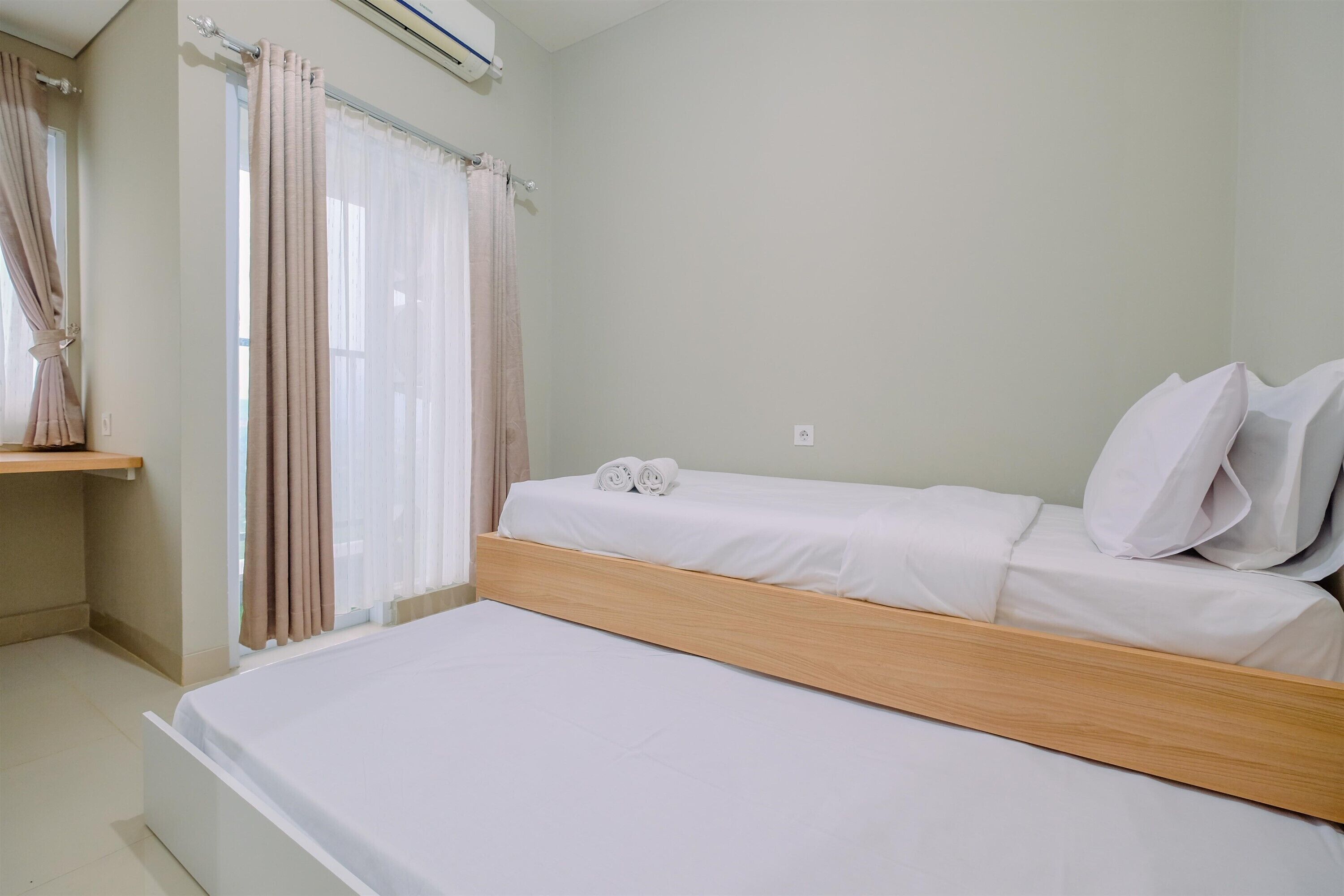 Apartemen Deluks (twin) | Seprai linen