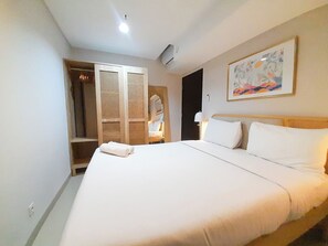 Deluxe appartement (kingbed) | 1 slaapkamer, gratis wifi, beddengoed