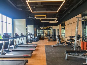 Fitness facility - Homey and Warm 1BR at Ciputra World 2 Apartment (Jakarta)