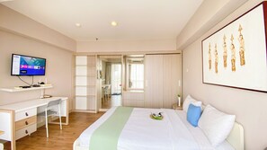 Deluxe studio (queenbed) | Beddengoed