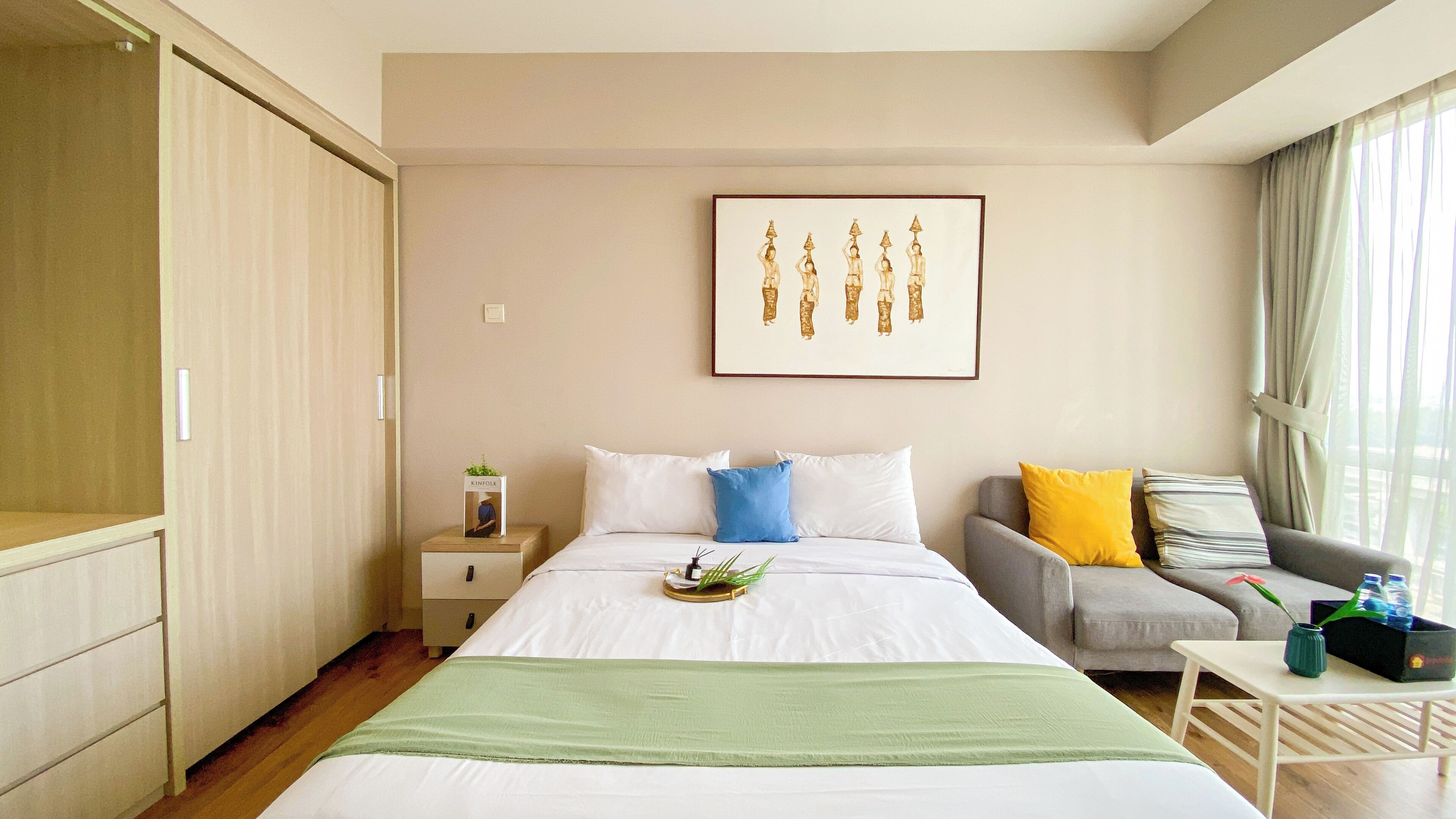 华丽开间 (queenbed) | 床单