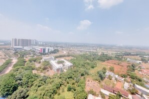 Deluxe Studio (twin) | View from room - Chic Look Studio Apartment B Residence (Pagedangan)