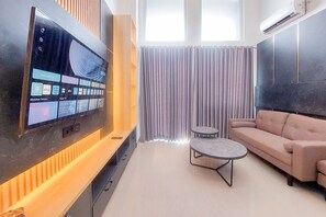 Estúdio luxo (queenbed) | Área de estar