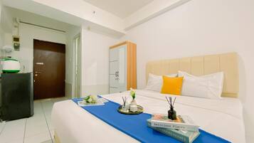 Deluxe Studio (queenbed) | Bed sheets