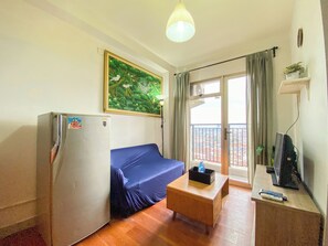 Deluxe-Apartment (queenbed) | Wohnbereich