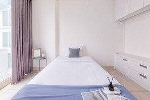 Deluxe Apartment (twin) | 1 bedroom, free WiFi, bed sheets
