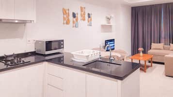 Departamento Deluxe (kingbed) | Cocina privada