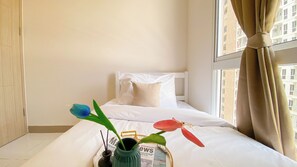 Appartement Deluxe (twin) | 2 chambres, draps fournis