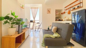 Appartement Deluxe (twin) | Coin séjour