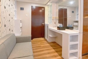 Departamento Deluxe (queenbed) | Área de sala de estar