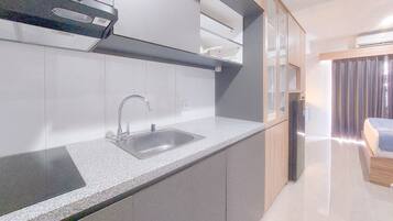 Estudio Deluxe (queenbed) | Cocina privada