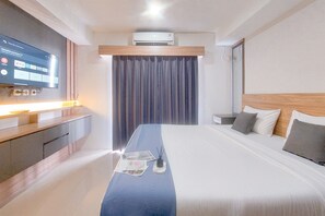 Deluxe Studio (queenbed) | Bed sheets