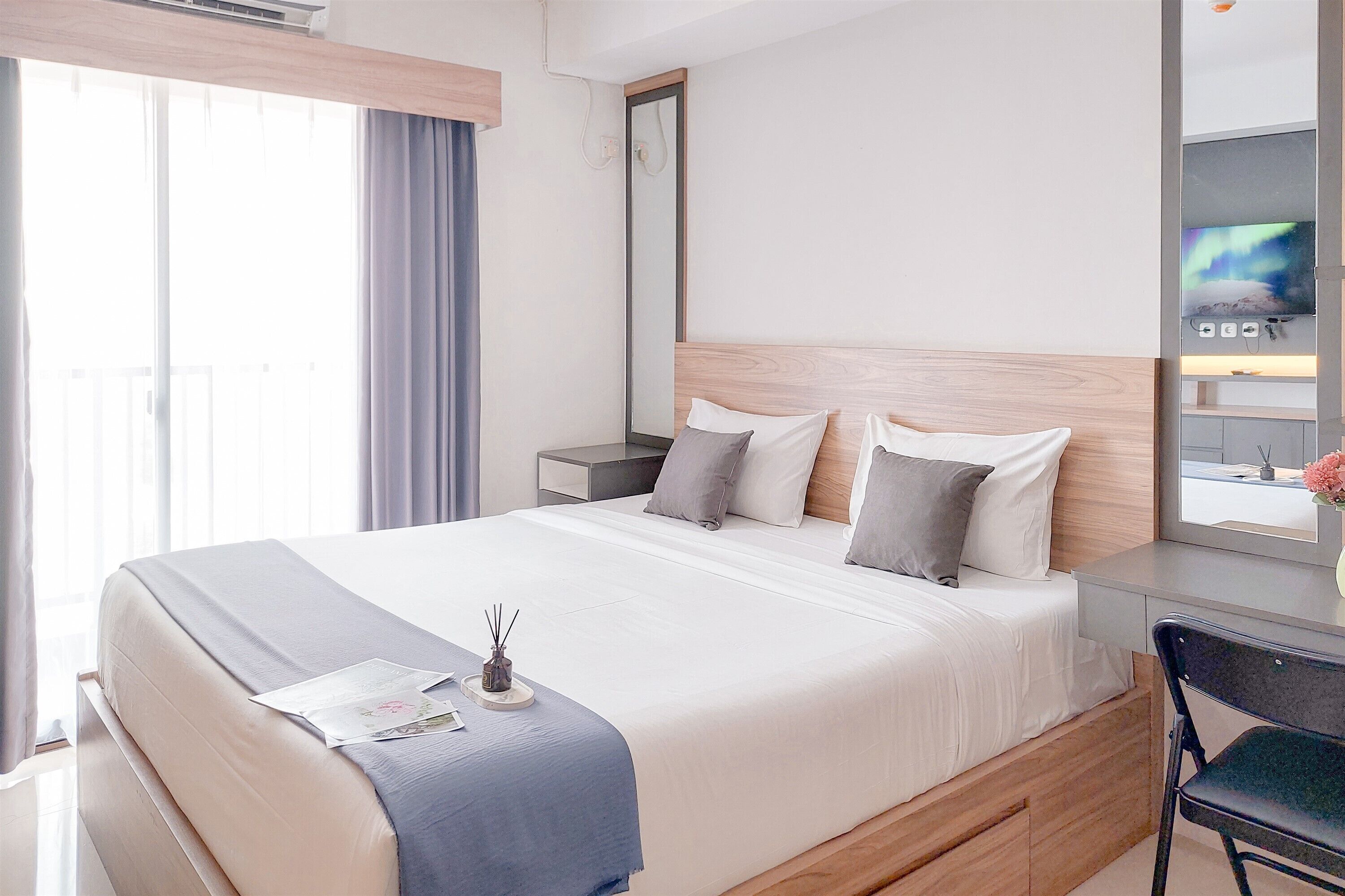 Deluxe Studio (queenbed) | Bed sheets