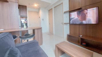Apartemen Deluks (queenbed) | Area keluarga