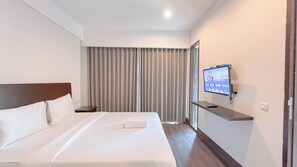 Deluxe appartement (twin) | 2 slaapkamers, beddengoed
