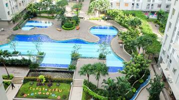 Apartemen Deluks (twin) | Pemandangan dari kamar