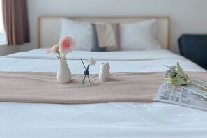Studio Deluxe (queenbed) | Gratis wi-fi och sängkläder